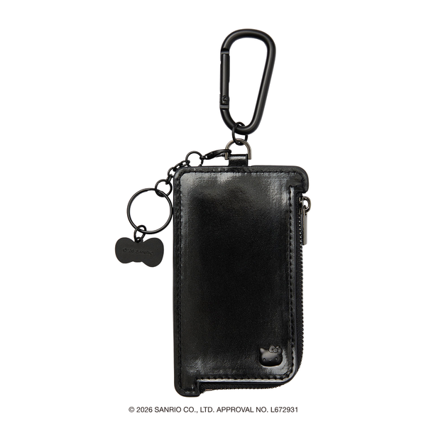 [Metal City] Hello Kitty Card Case_Chrome 01/ Black
