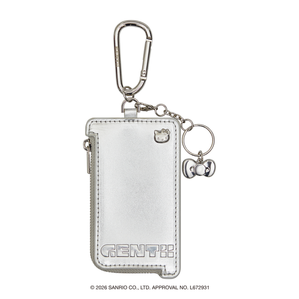 [Metal City] Hello Kitty Card Case_Chrome 01/ Silver