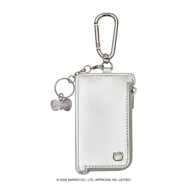 [Metal City] Hello Kitty Card Case_Chrome 01/ Silver