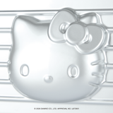 [Metal City] Hello Kitty Hard Pouch_Chrome 01/ Silver