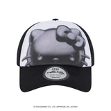 [Metal City] Hello Kitty MeshCap_Halftone 02/ Black