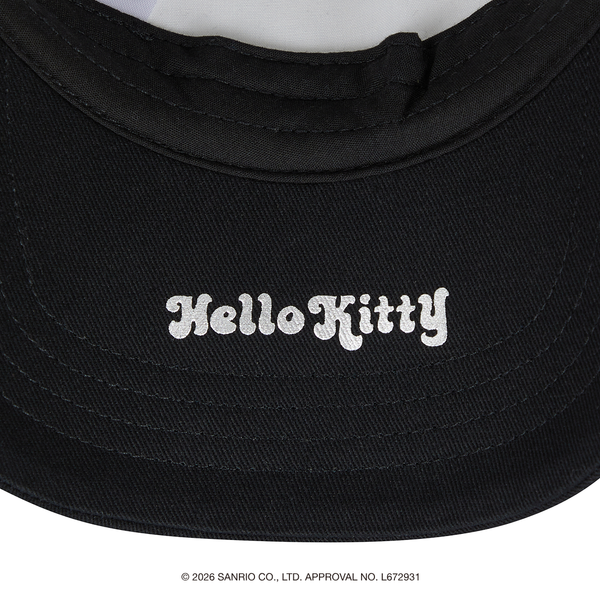[Metal City] Hello Kitty MeshCap_Halftone 02/ Black