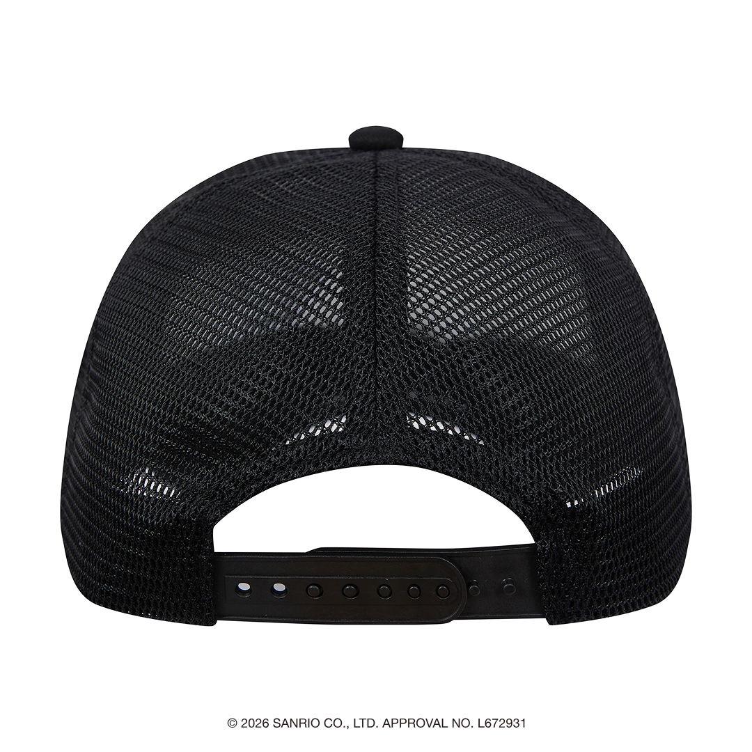 [Metal City] Hello Kitty MeshCap_Halftone 02/ Black