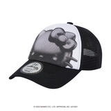[Metal City] Hello Kitty MeshCap_Halftone 02/ Black