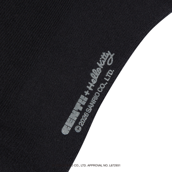 [Metal City] Hello Kitty Socks_Chrome 01/ Black