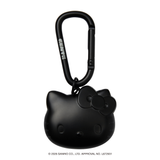 [Metal City] Hello Kitty Carabiner SolidKeyring_Chrome 01/ Black