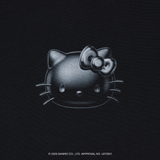 [Metal City] Hello Kitty T-Shirt_Chrome 01/ Black