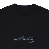 [Metal City] Hello Kitty T-Shirt_Chrome 01/ Black