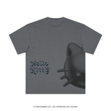 [Metal City] Hello Kitty T-Shirt_Halftone 03/ Charcoal
