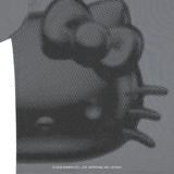 [Metal City] Hello Kitty T-Shirt_Halftone 03/ Charcoal
